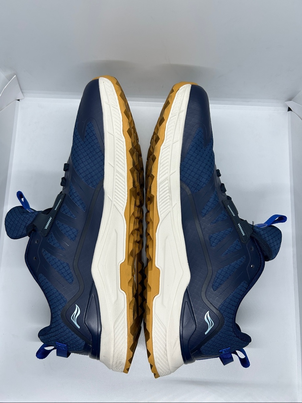 Lamincoa Blue Wide Men's Sneakers Hiking Walking Lightweight Breathable Shoe... - Picture 11 of 12
